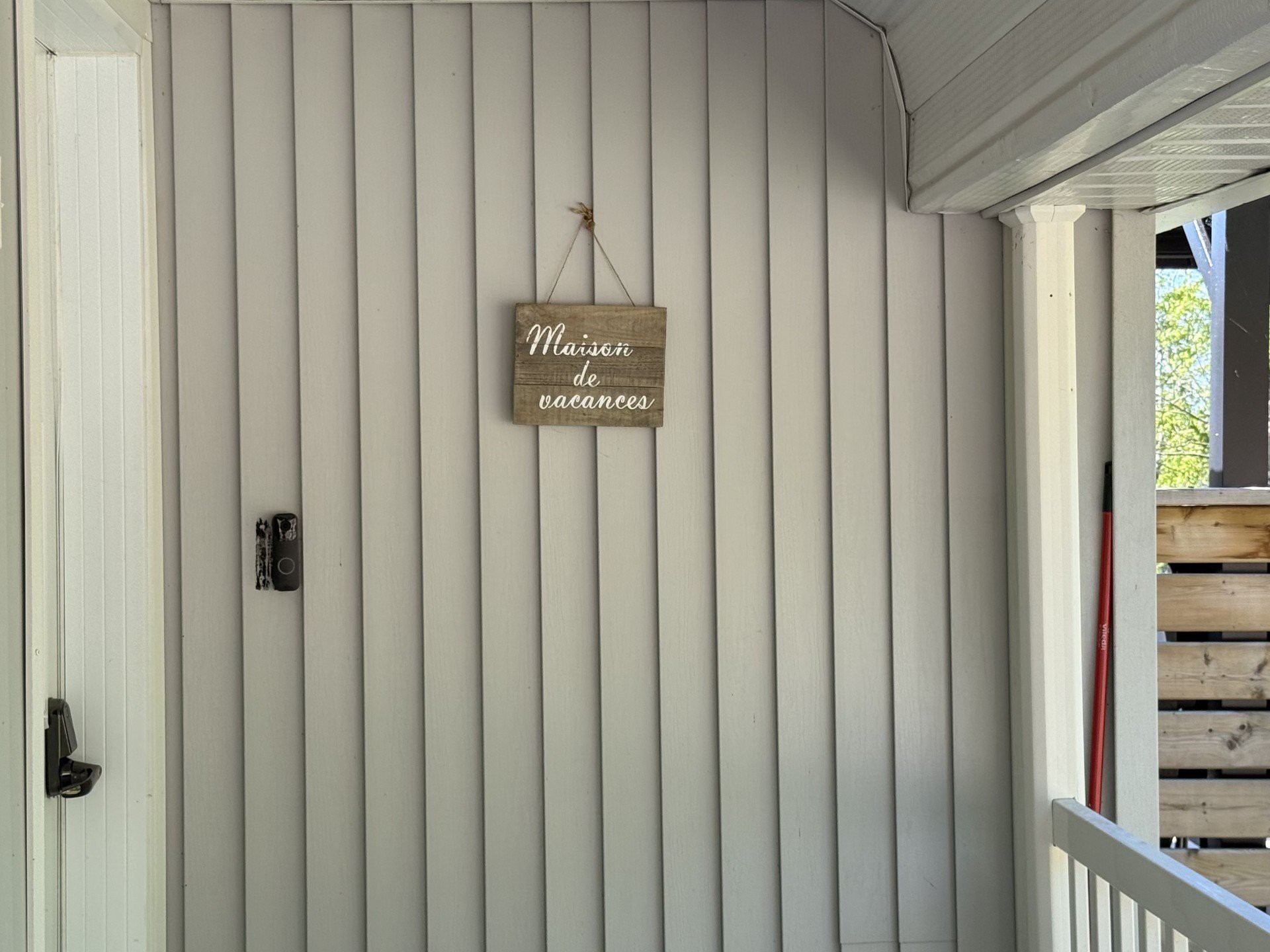 Exterior entrance