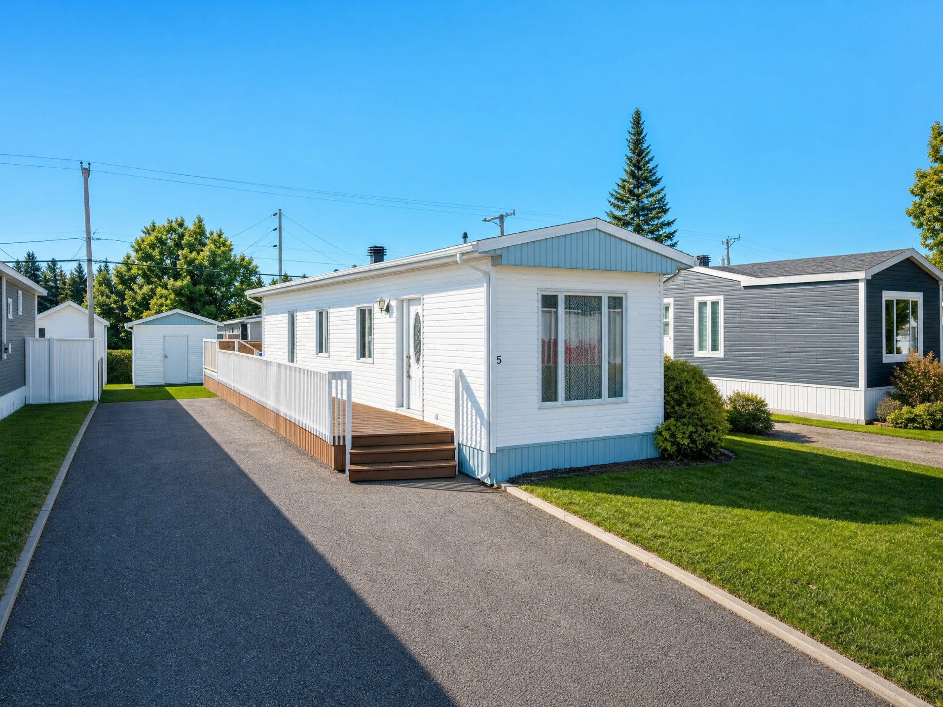 Maison mobile à vendre, Sept-Îles