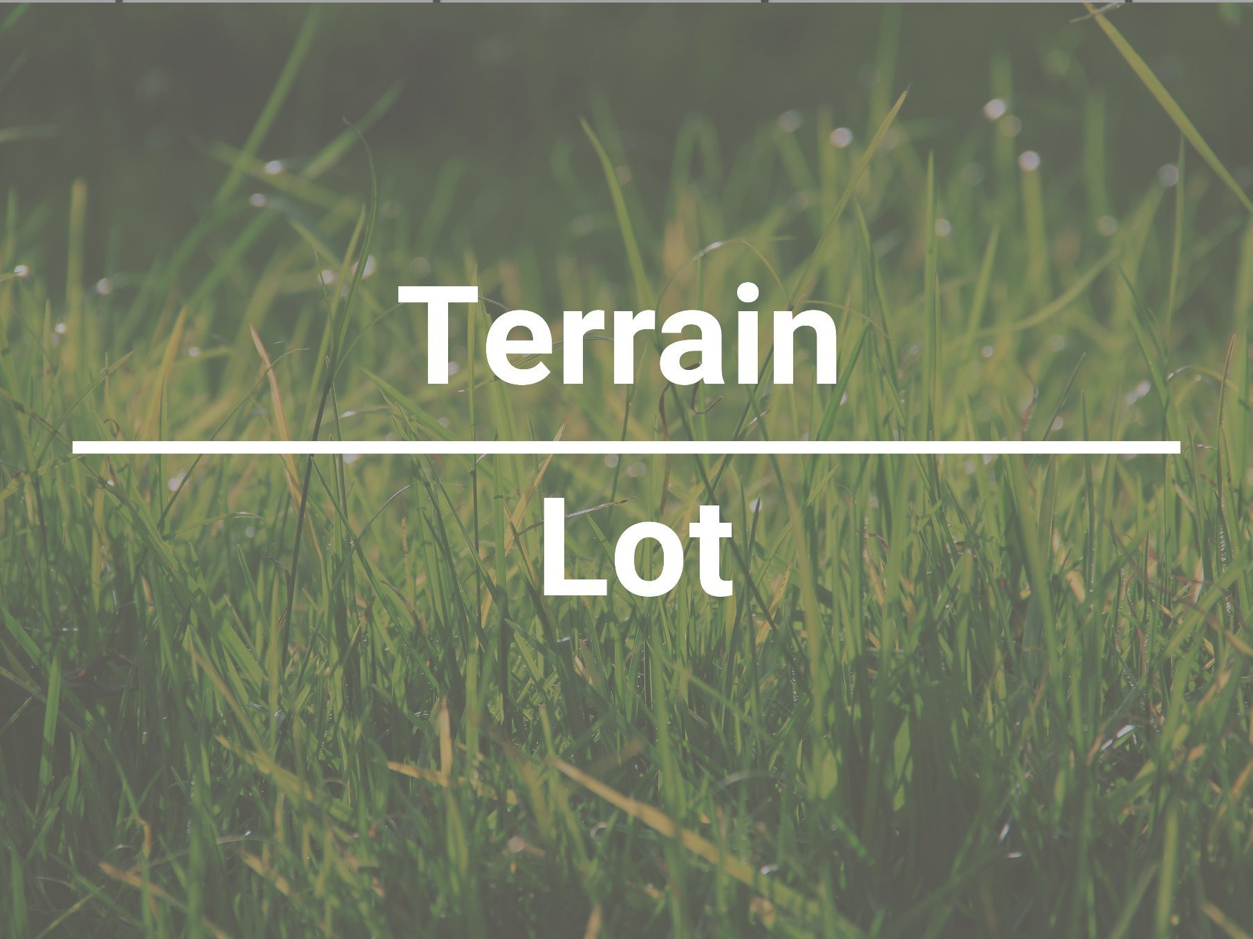 Vacant lot for sale, Chertsey