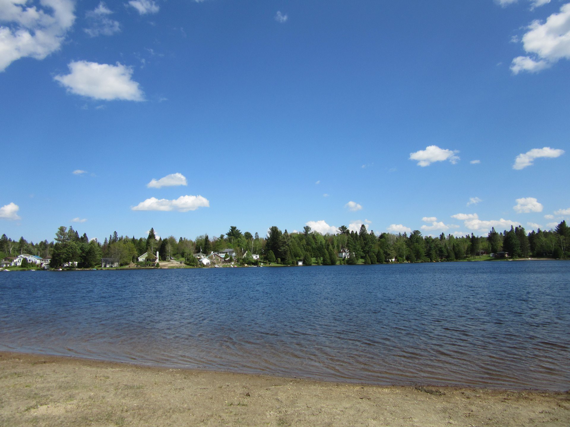 Plage lac Duffy