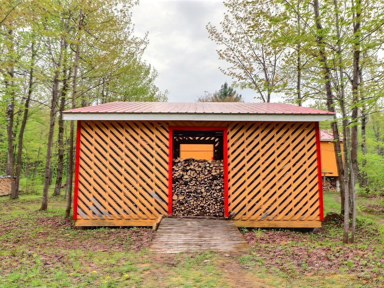 Cabane à bois