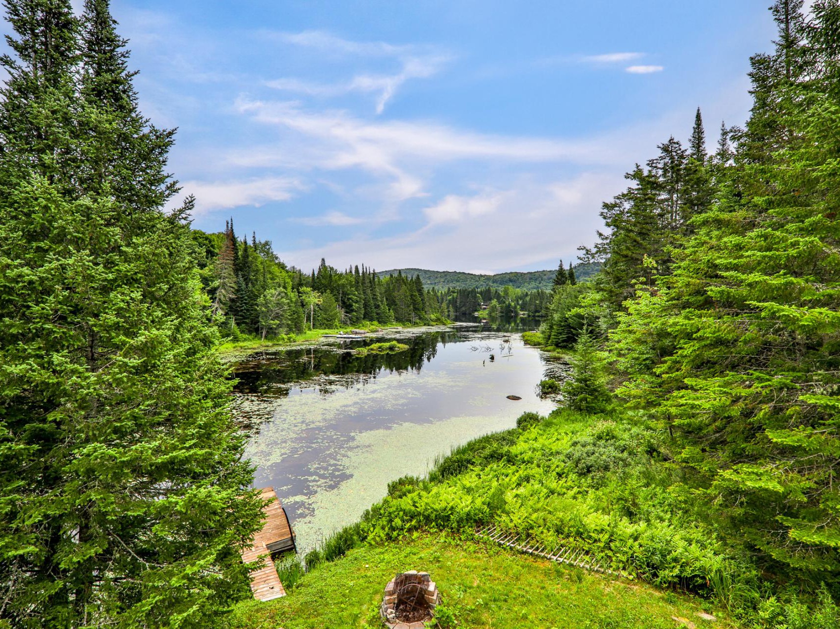 Vue sur l'eau