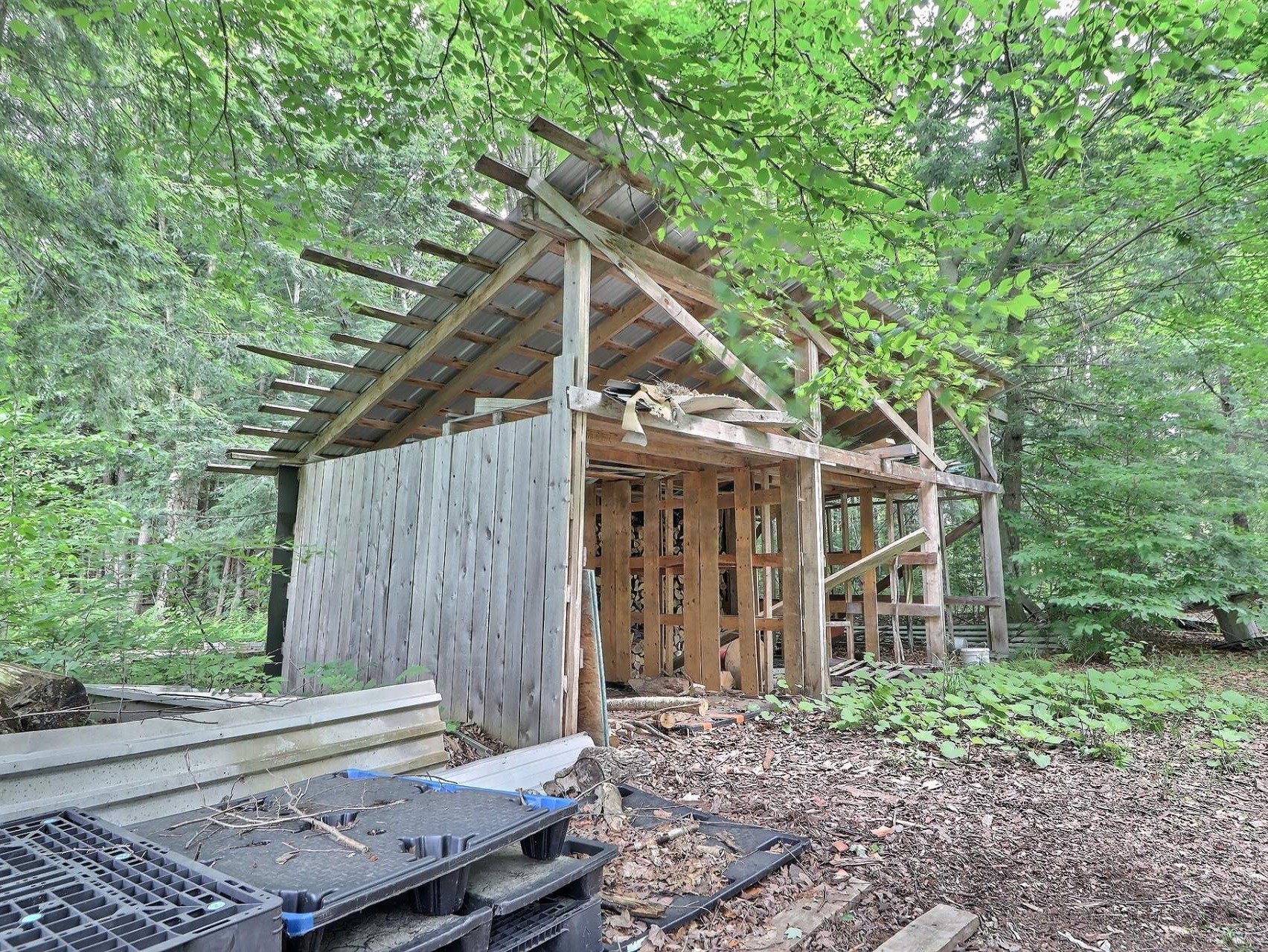 Cabane à bois