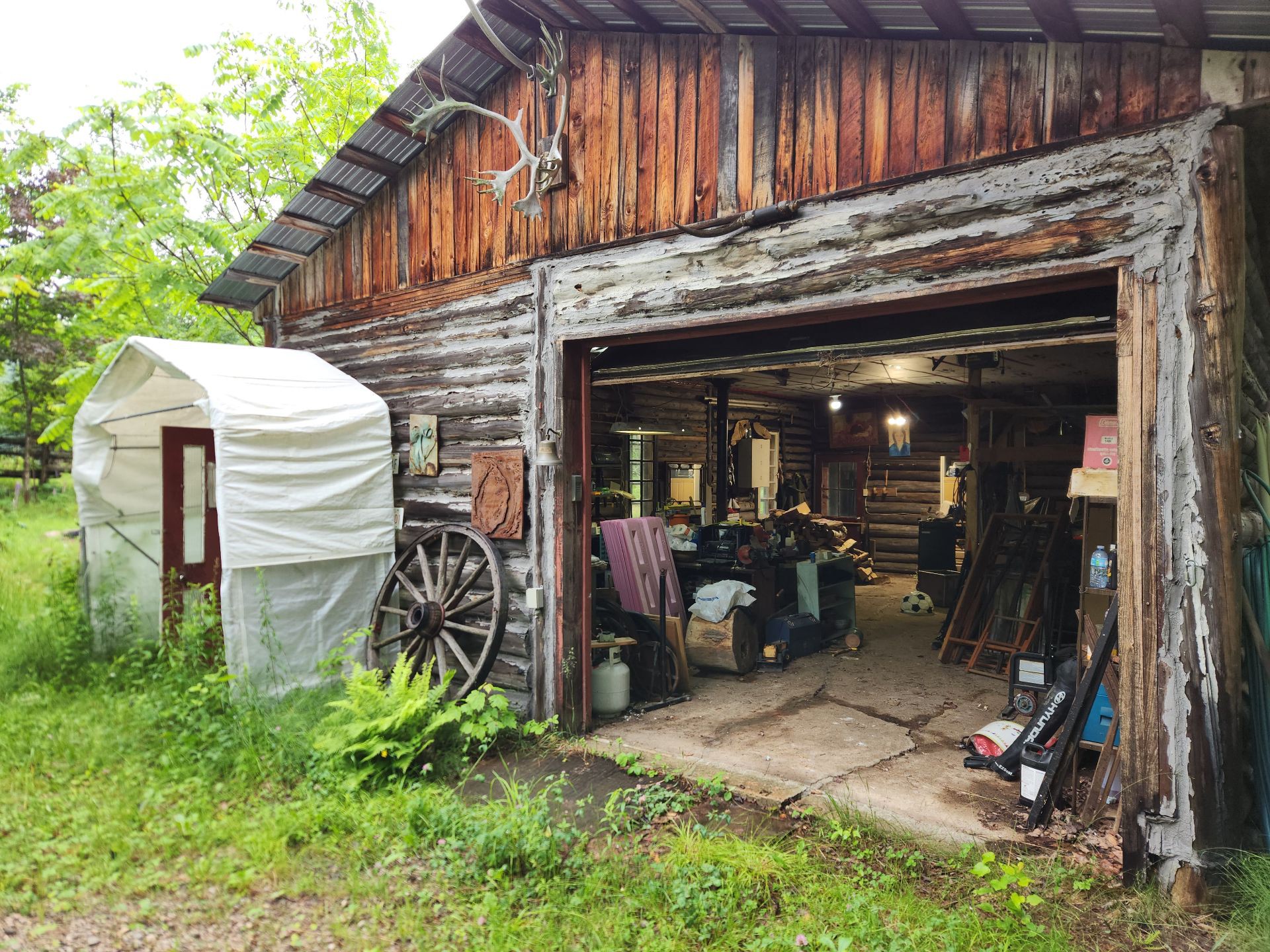 Façade du garage