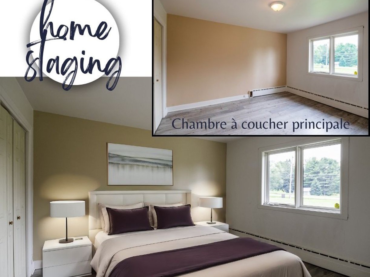 Chambre principale HOME STAGING