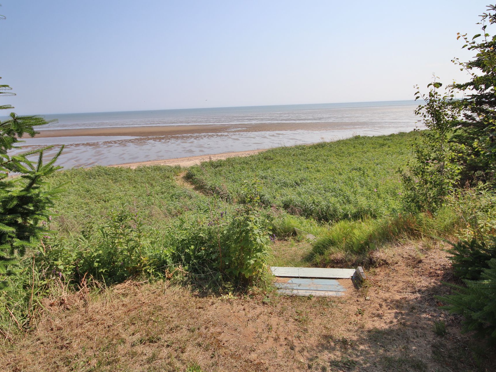 Accès à la plage