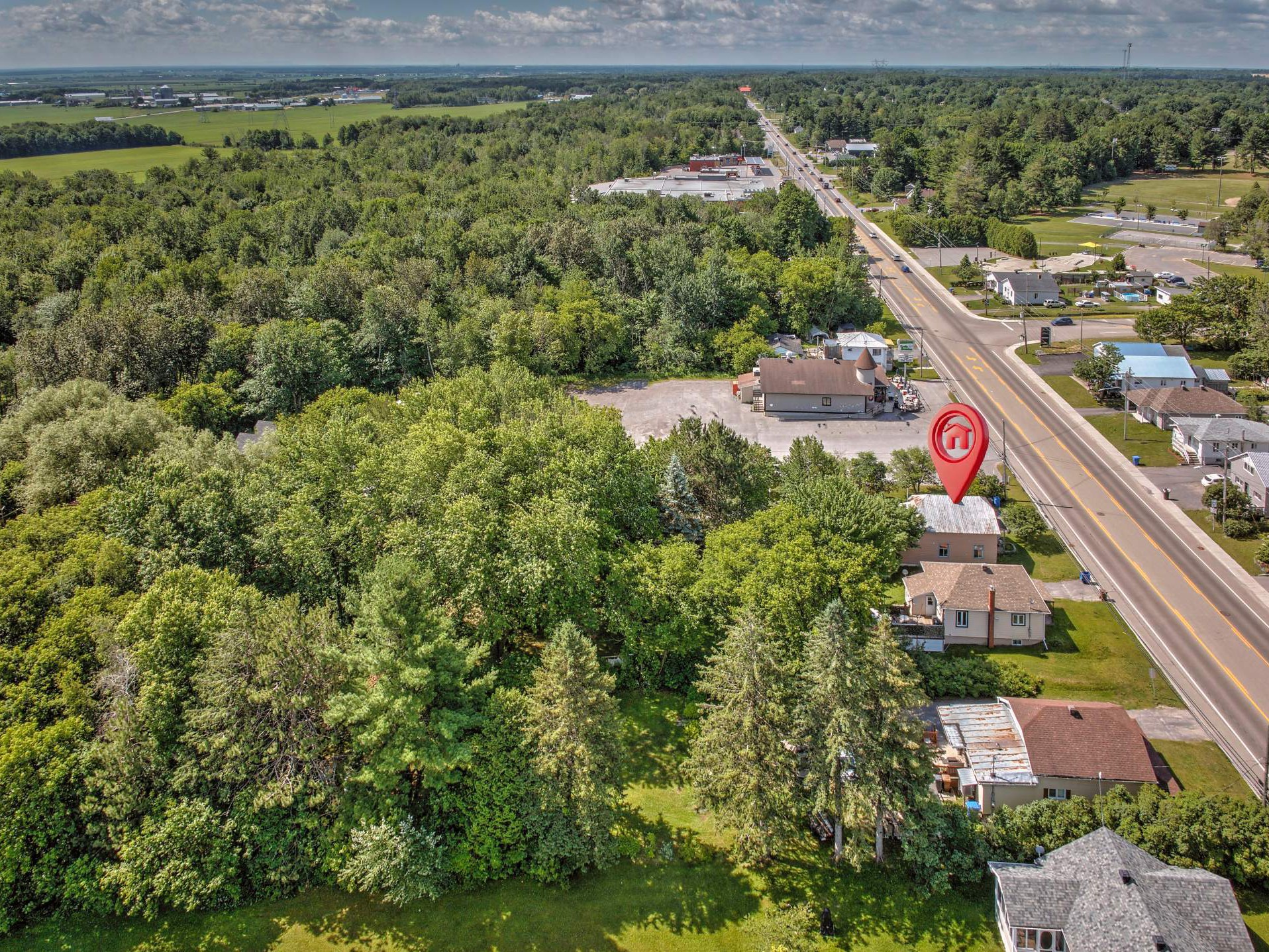 Aerial photo