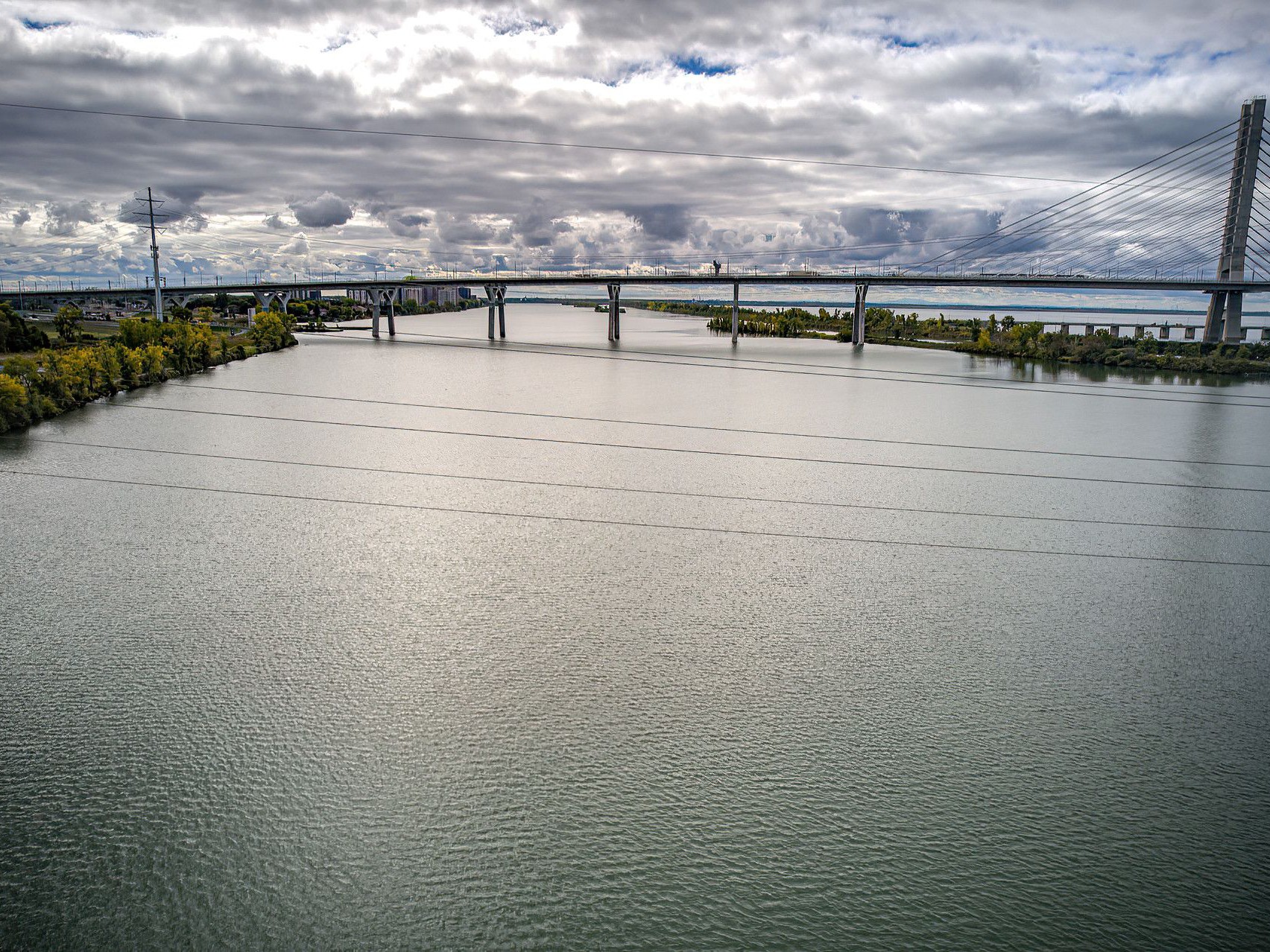 Accès au plan d'eau