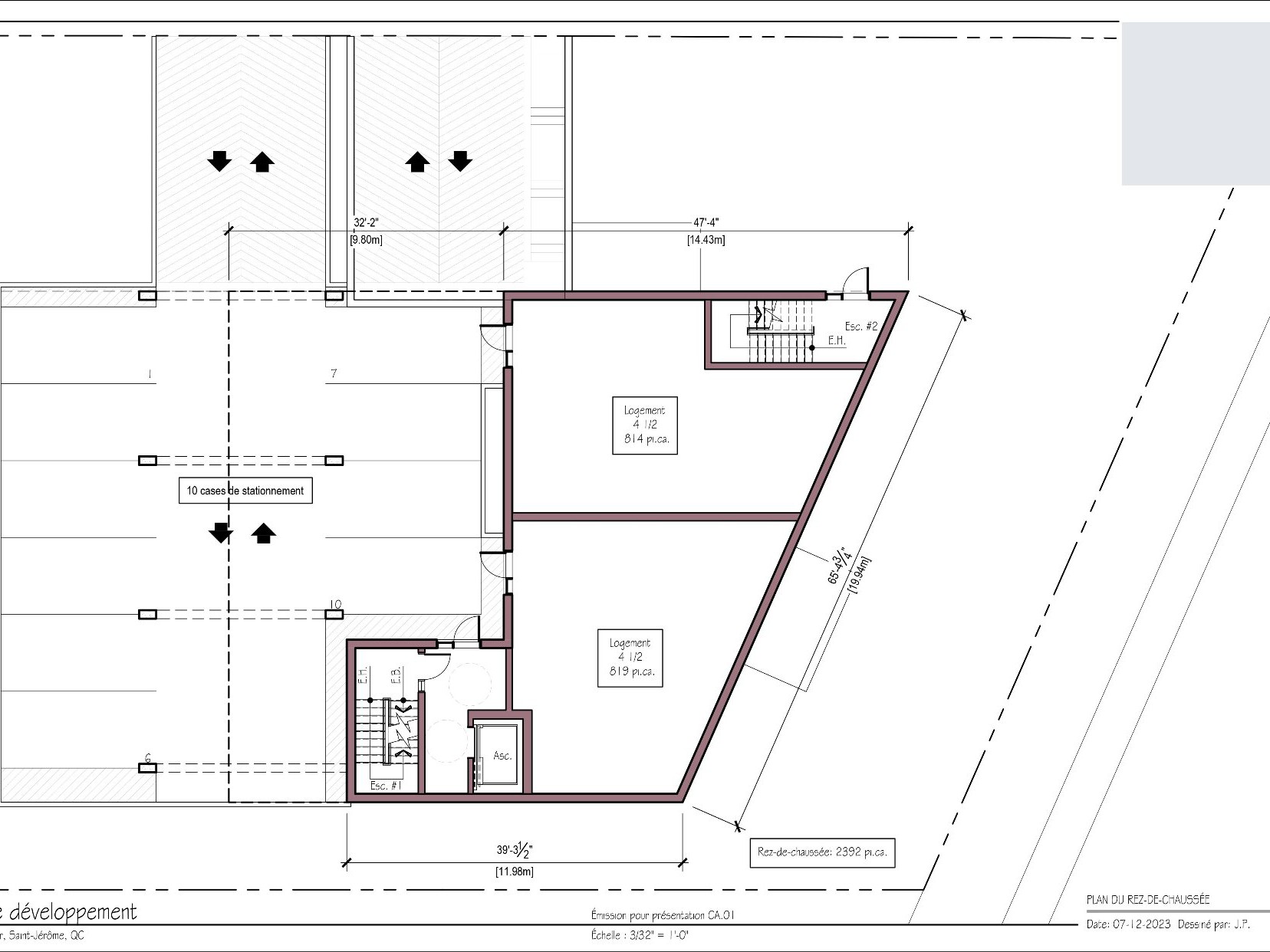 Projet de développement