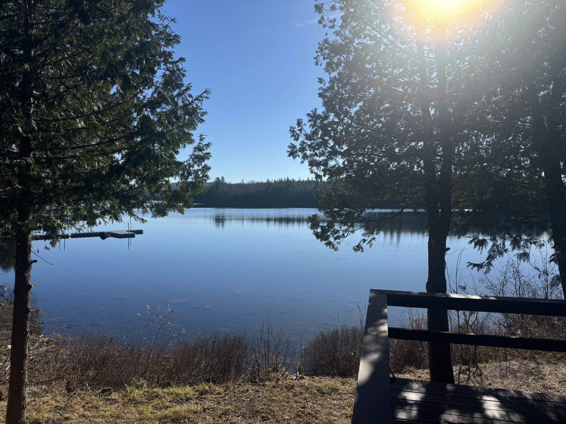 Vue sur l'eau