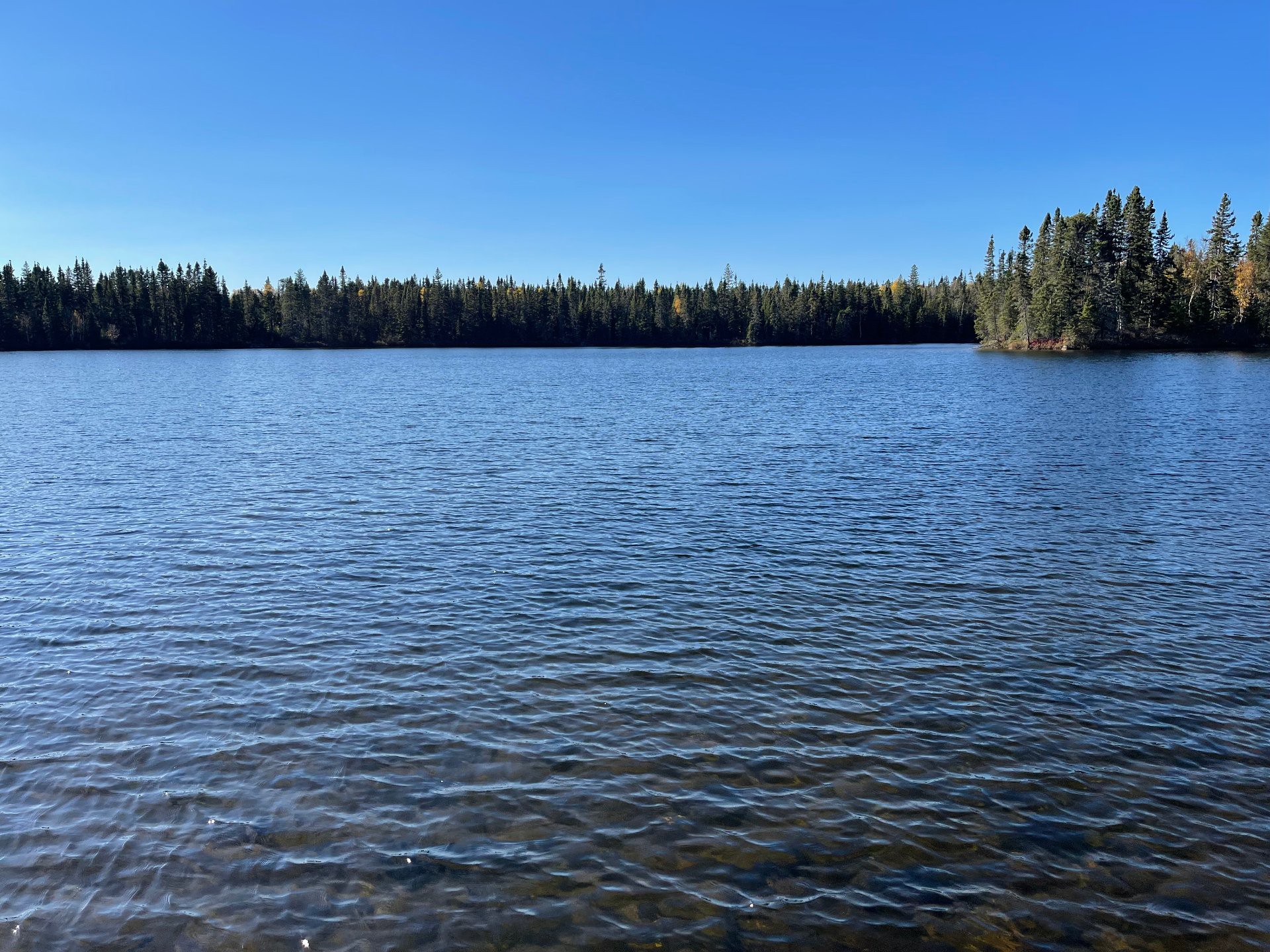 Vue sur l'eau