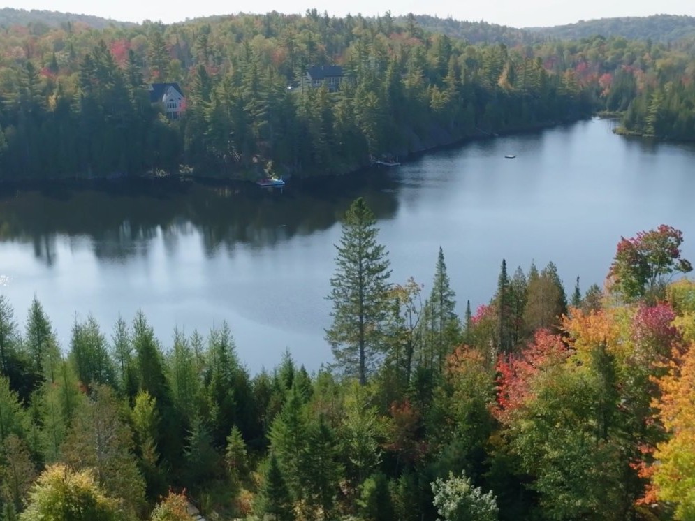 Accès au plan d'eau