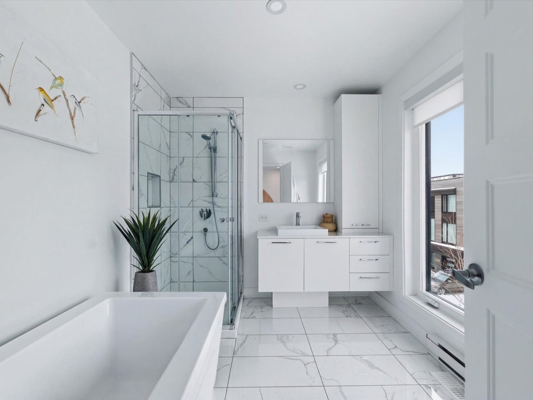 Salle de bains attenante à la CCP