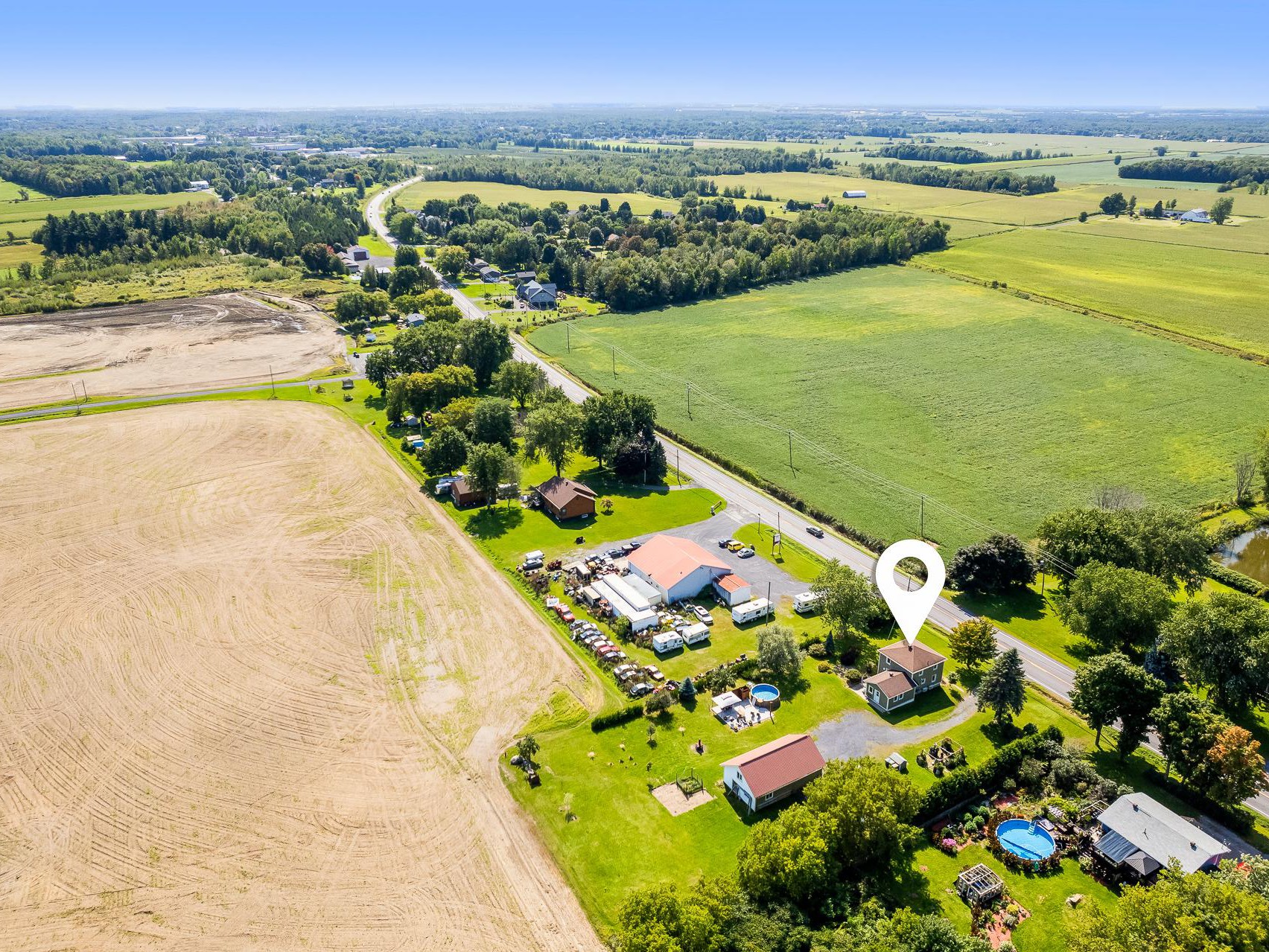 Aerial photo