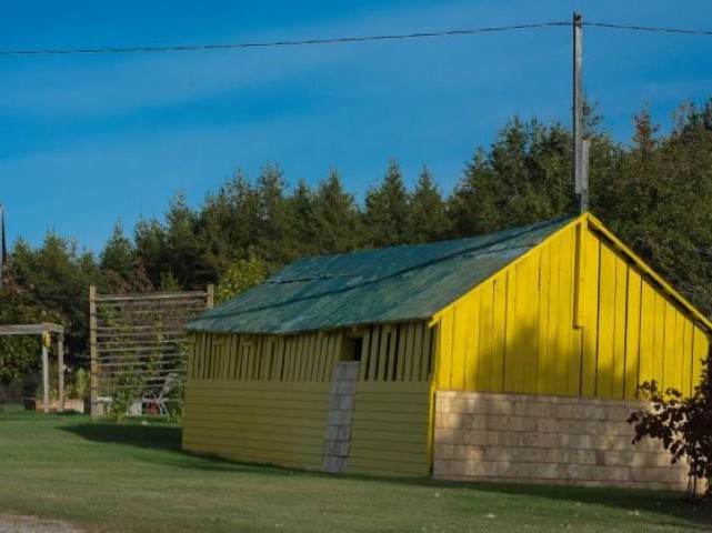 Hangard à bois