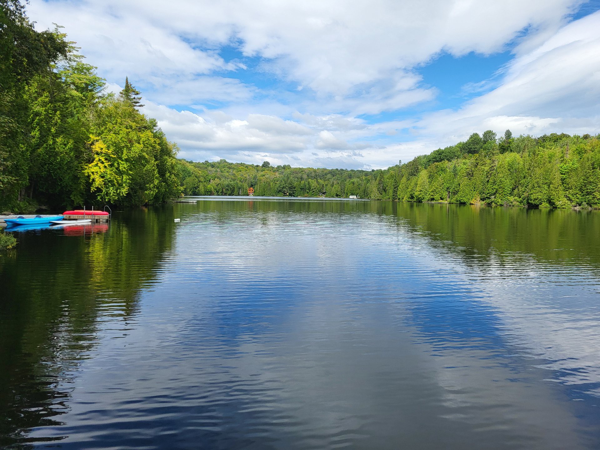 Vue sur le Lac Noir