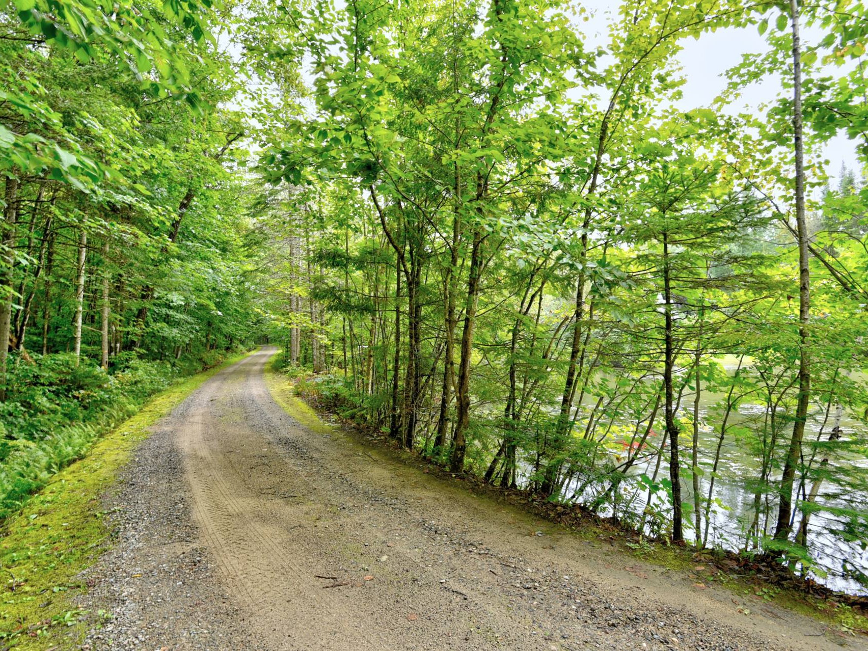 Entré du chemin privé