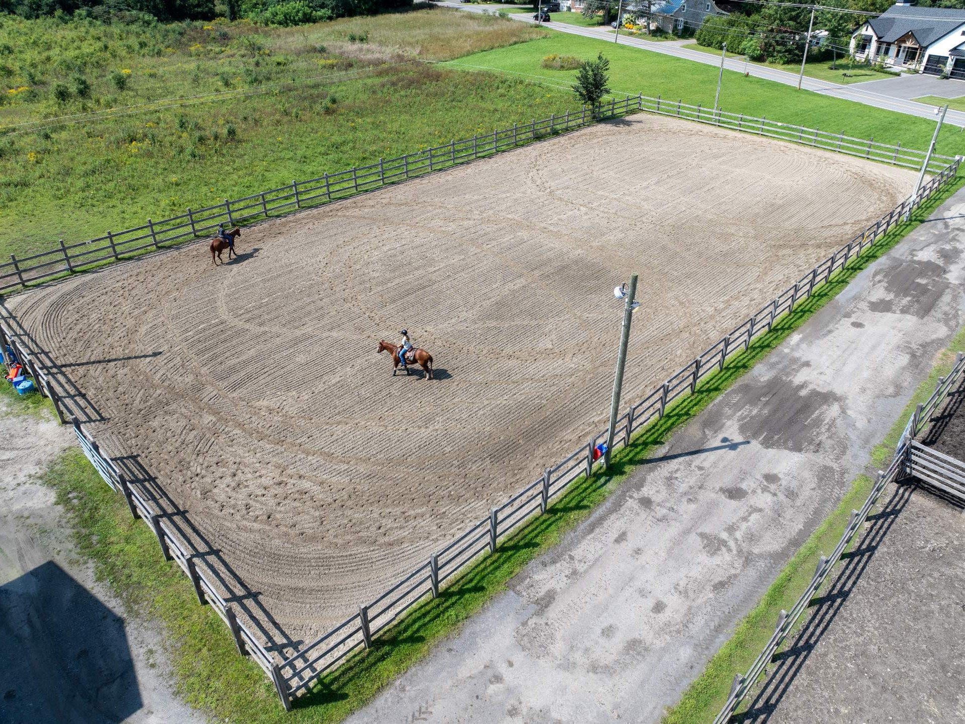 terrain d'entrainement