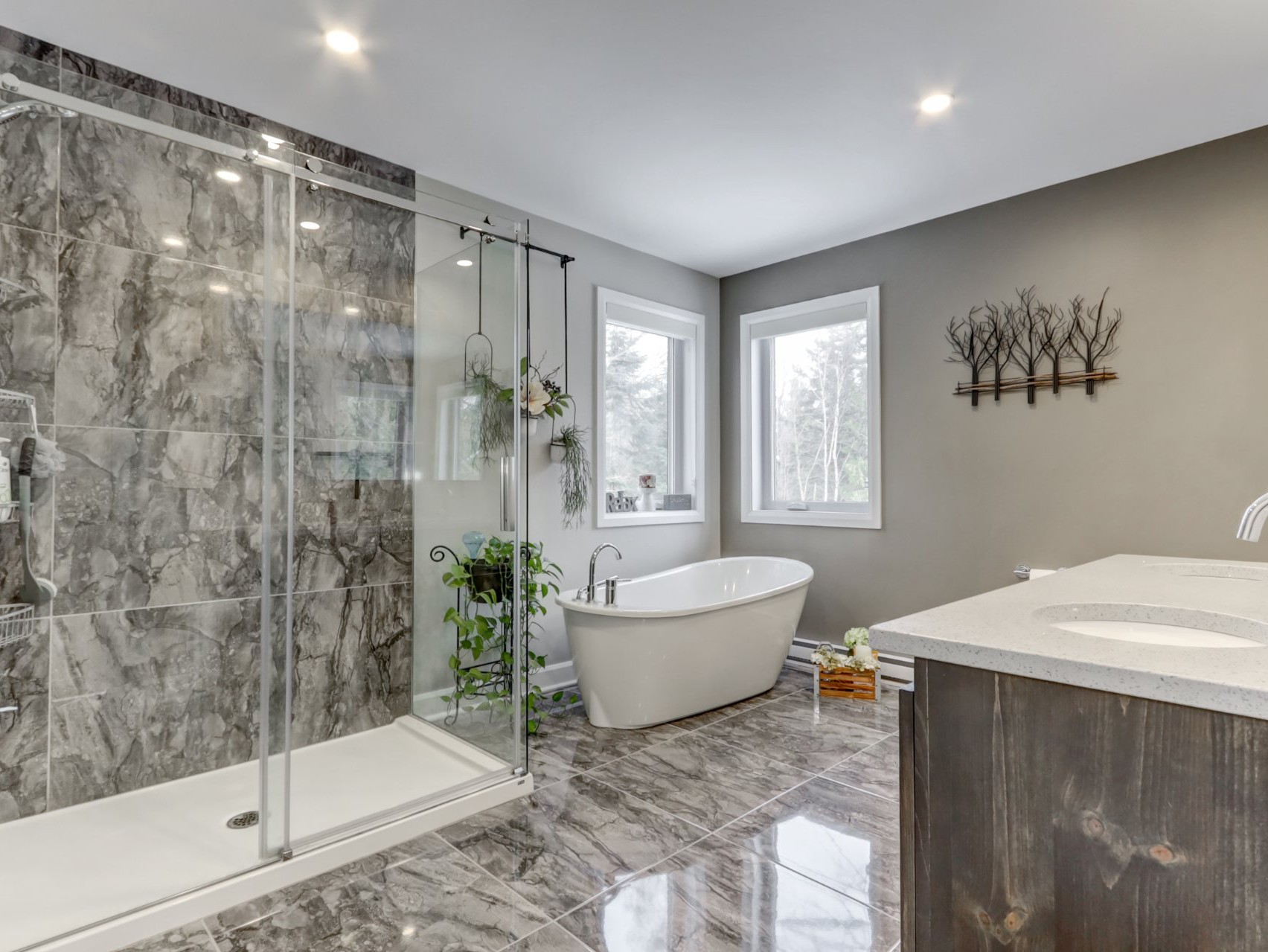 Salle de bains attenante à la CCP