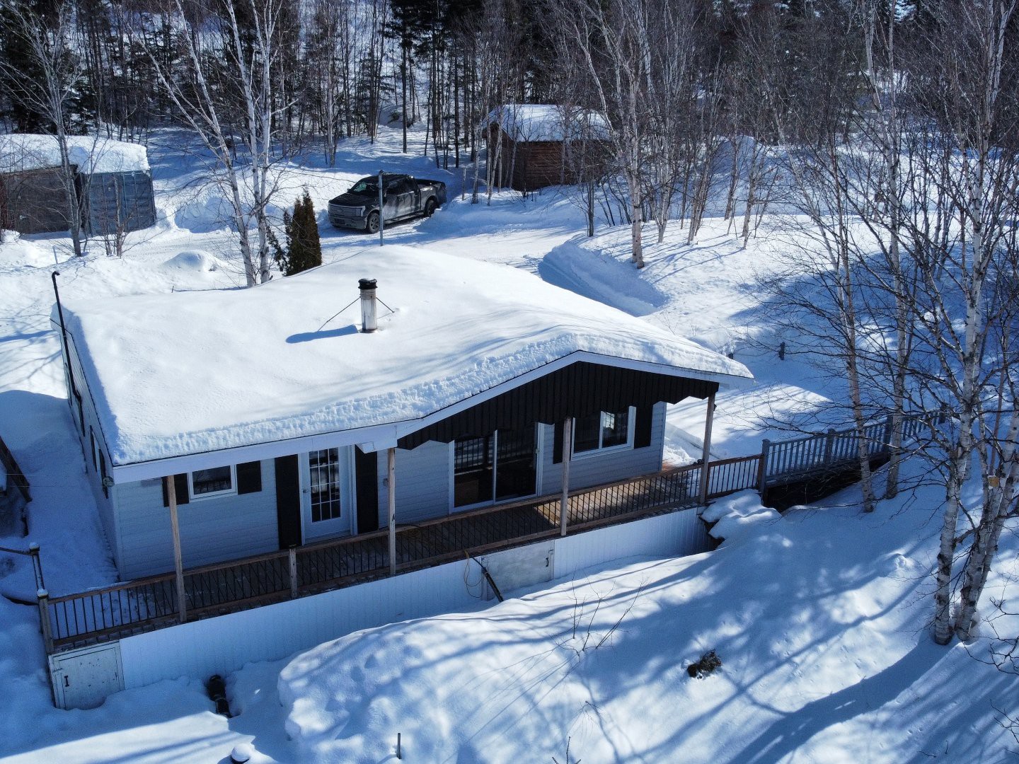 Maison de plain-pied à vendre, Godbout