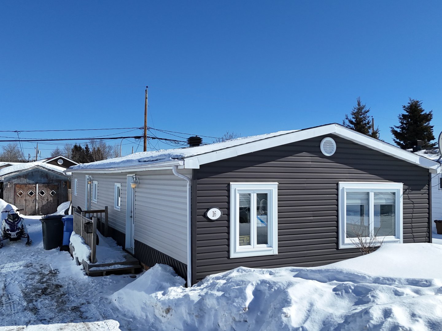 Maison mobile à vendre, Sept-Îles