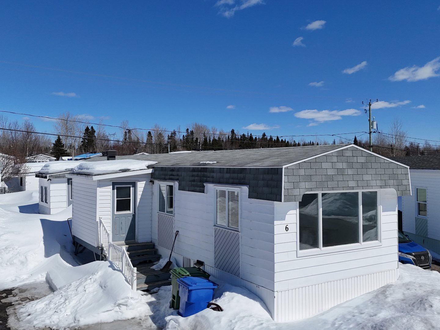 Maison mobile à vendre, Sept-Îles