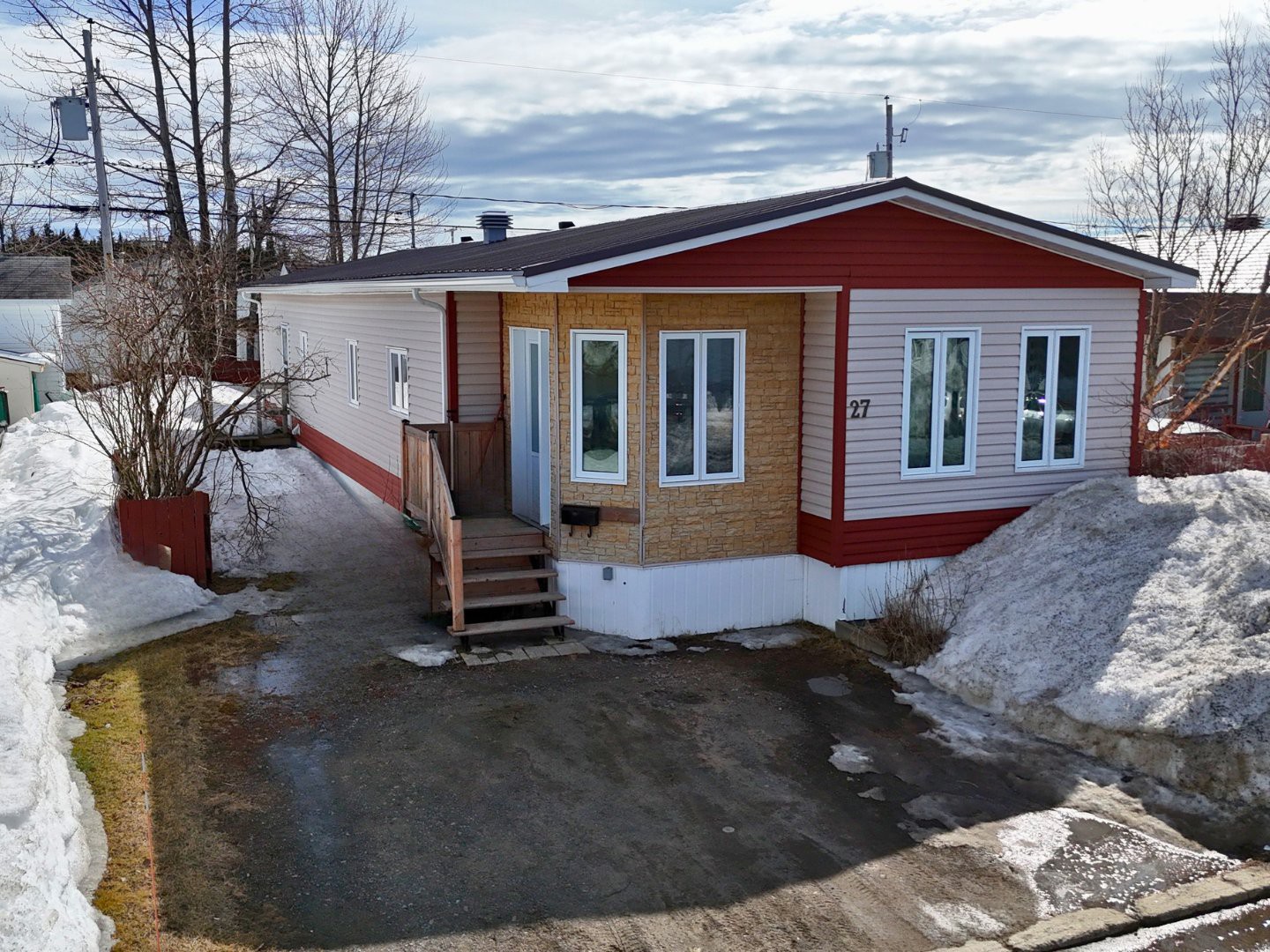 Maison mobile à vendre, Sept-Îles