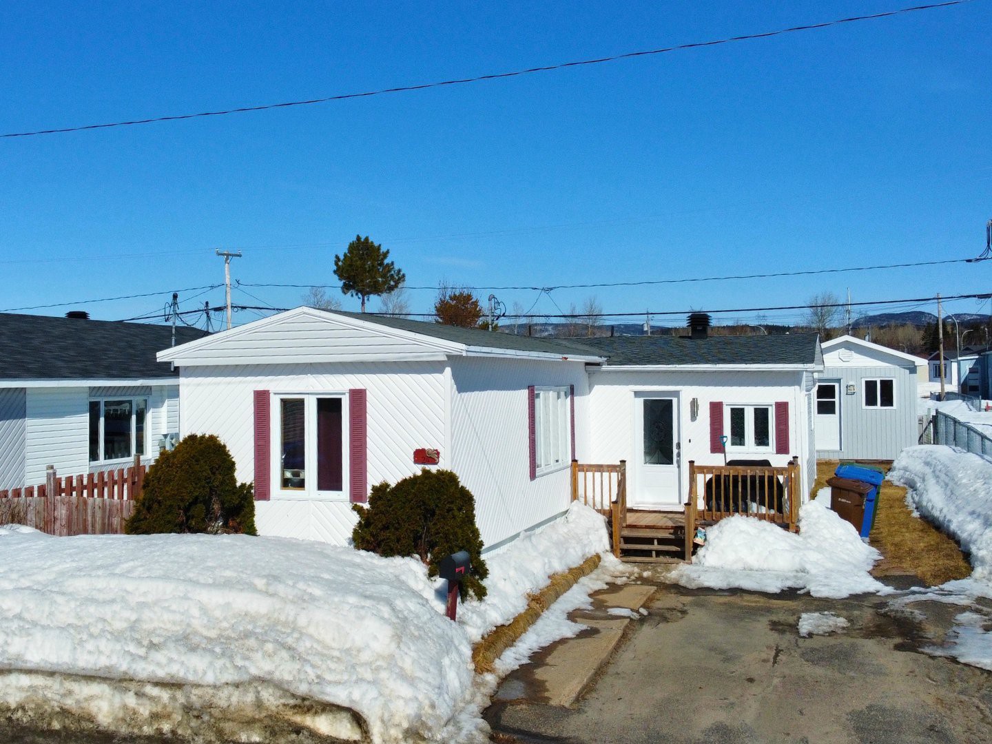 Maison mobile à vendre, Sept-Îles