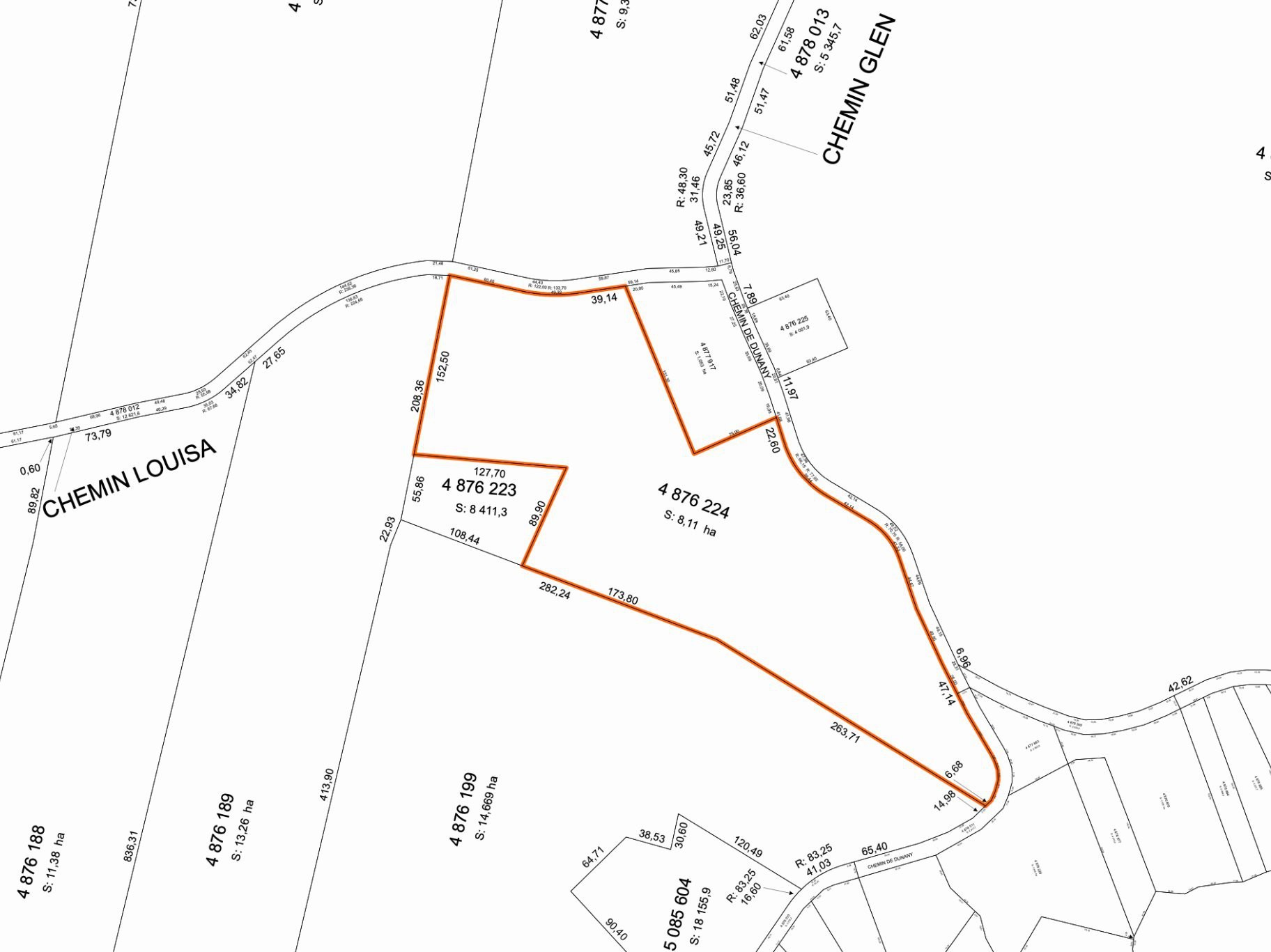 Terrain à vendre, Wentworth