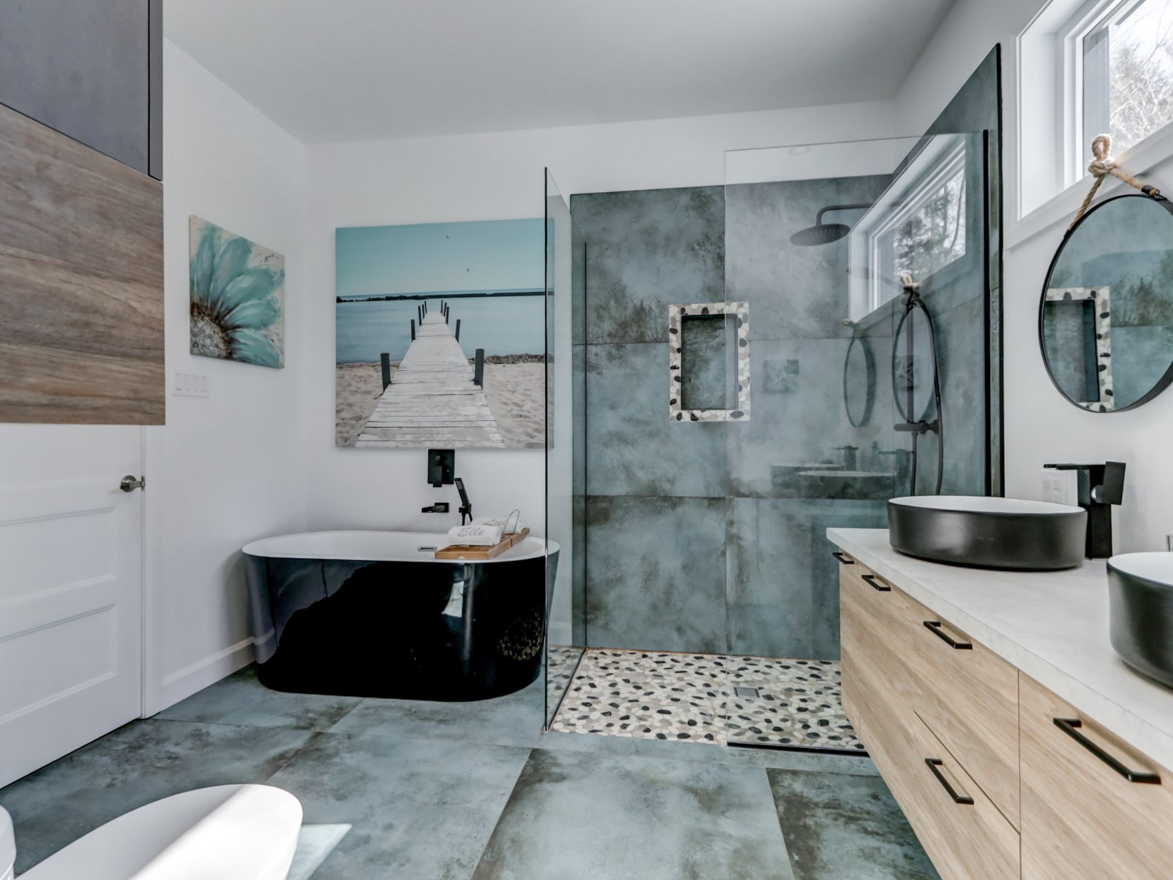 Salle de bains attenante à la CCP
