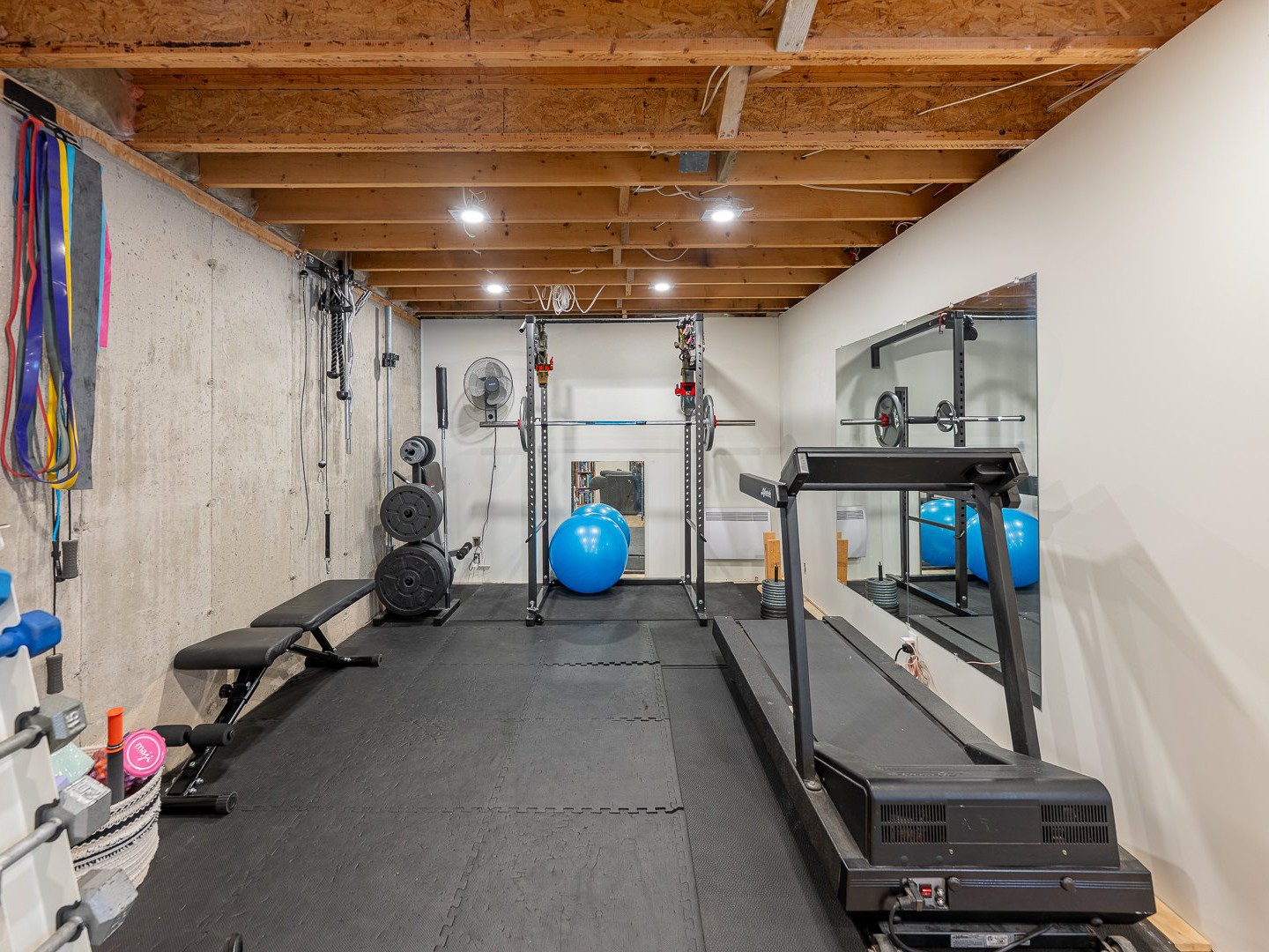 Salle d'exercice