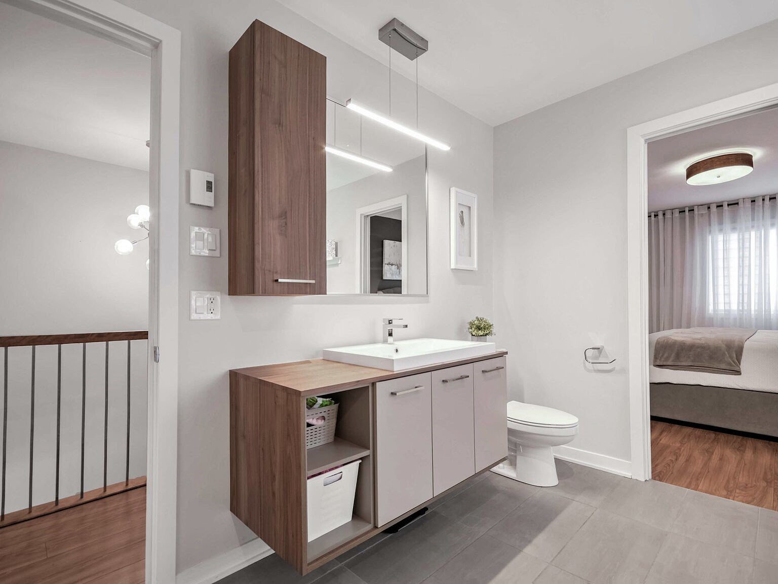 Salle de bains attenante à la CCP