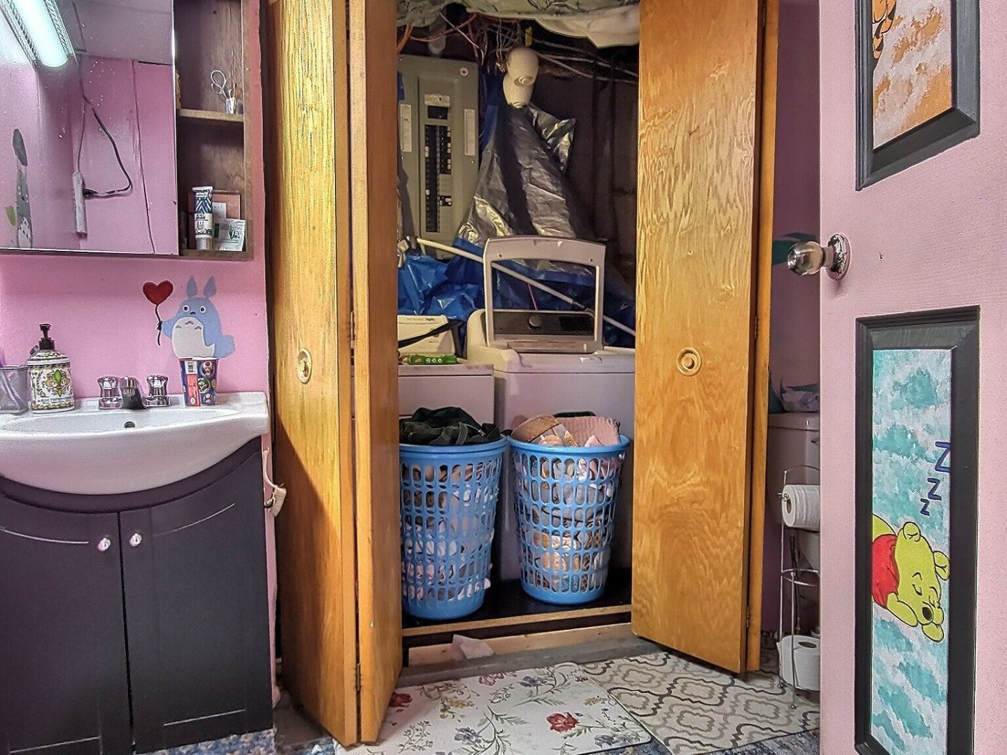 et salle de lavage