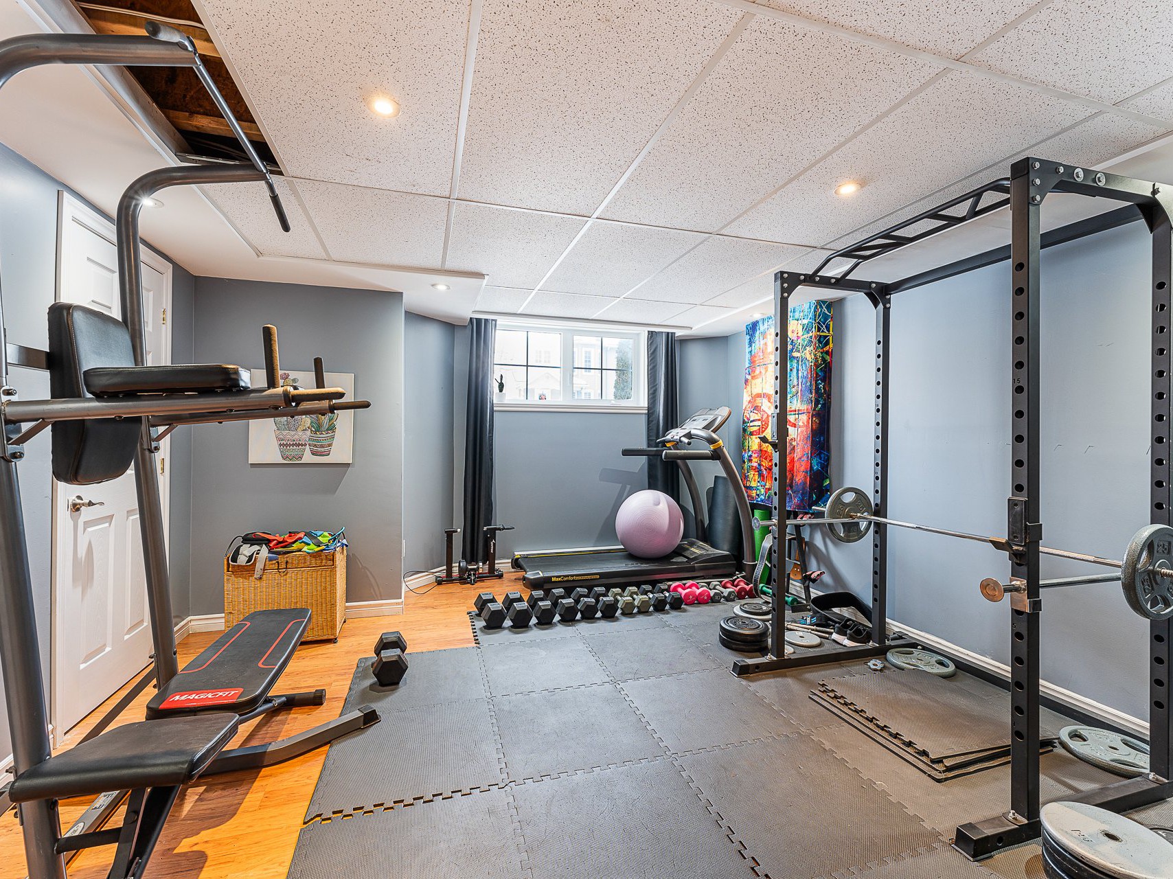 Salle d'exercice