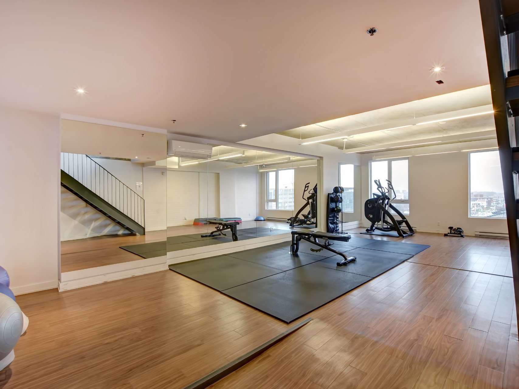 Salle d'exercice