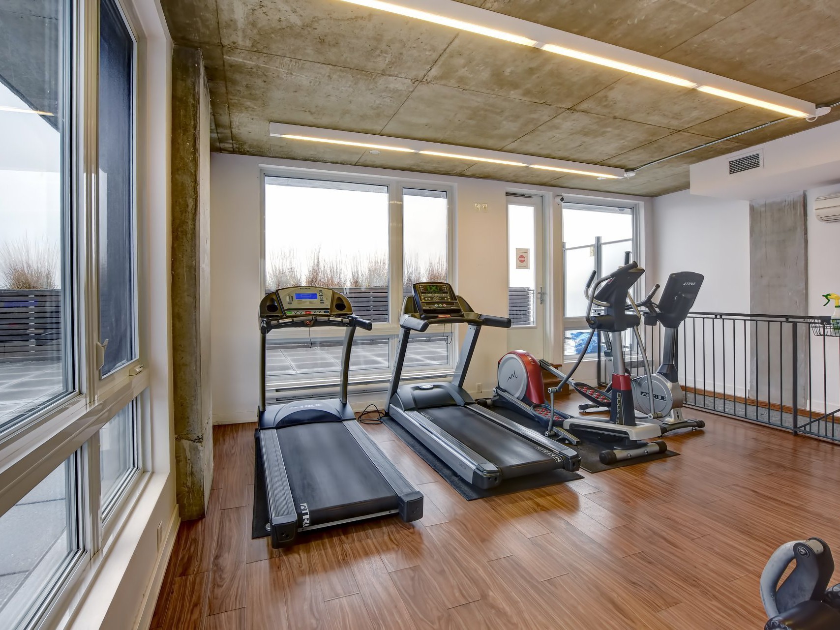 Salle d'exercice