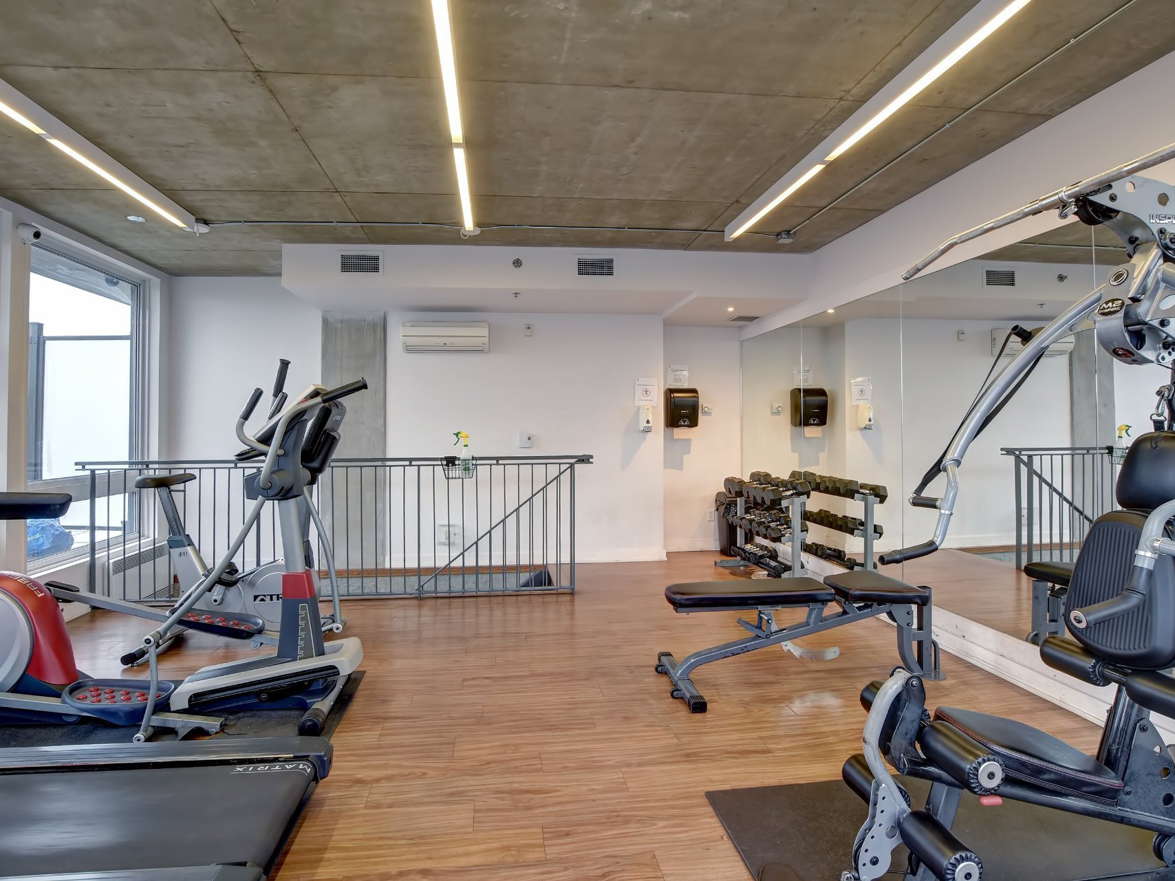 Salle d'exercice
