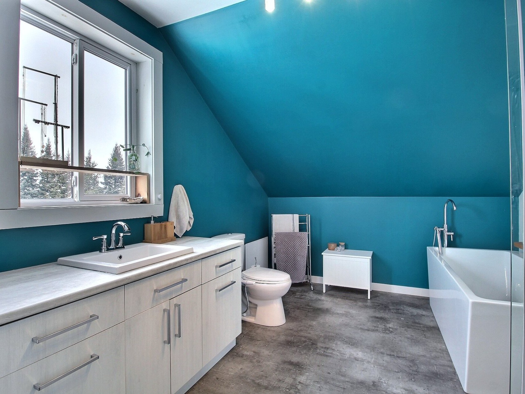 Salle de bains attenante à la CCP