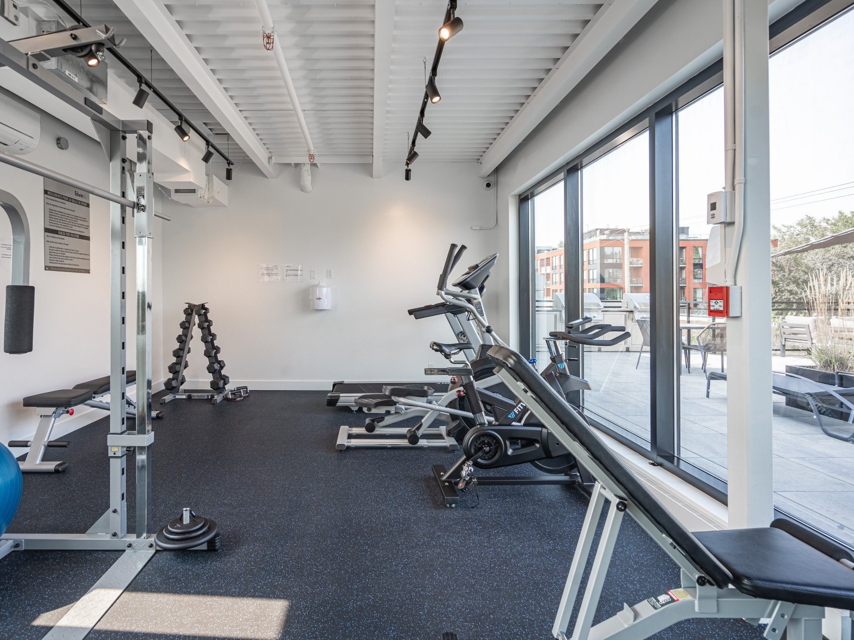 Salle d'exercice