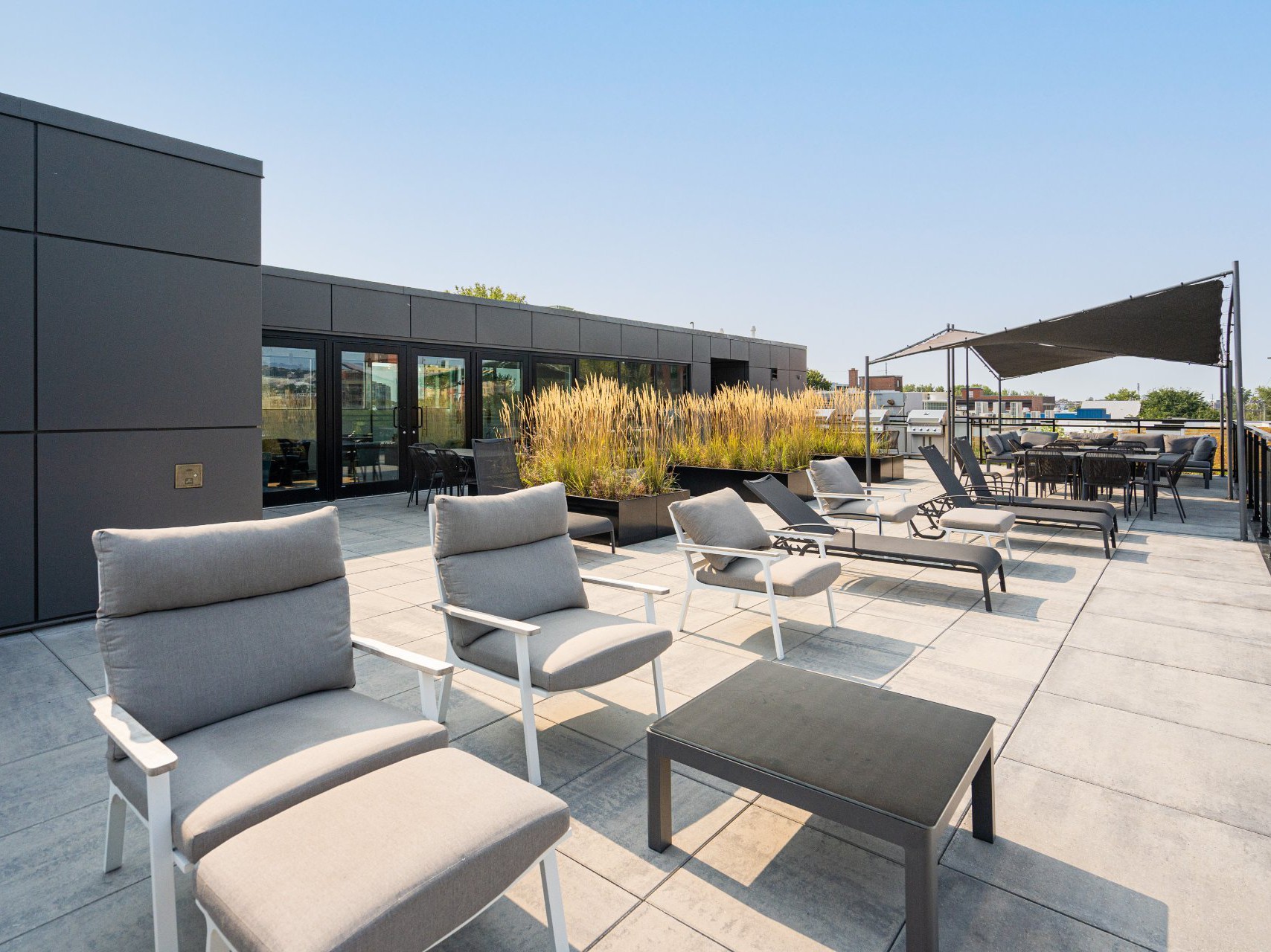 Terrasse commune