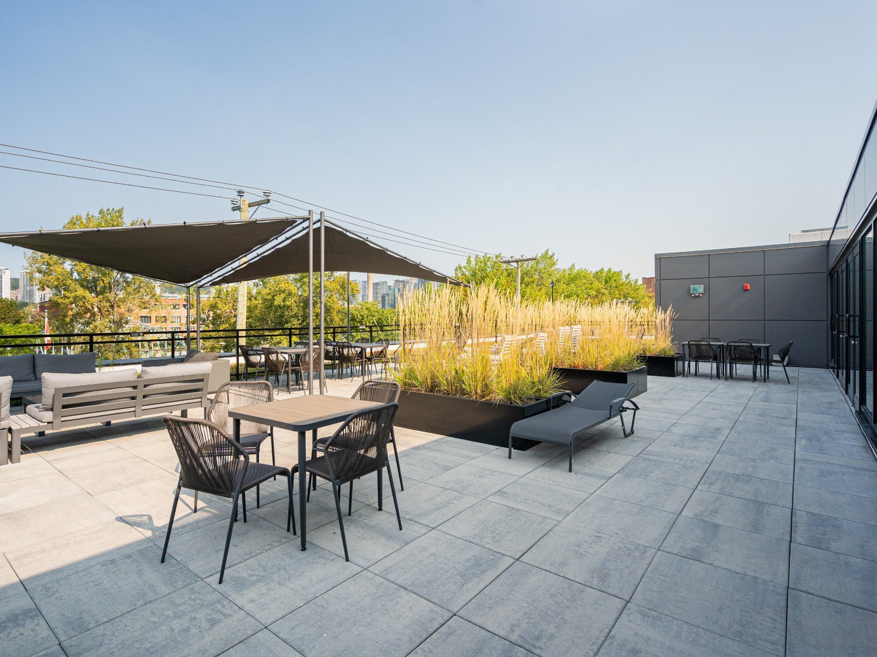 Terrasse commune
